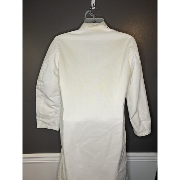 Wrangler By Red Kap Mens White Lab Cost Size 36 Regular - Picture 3 of 5